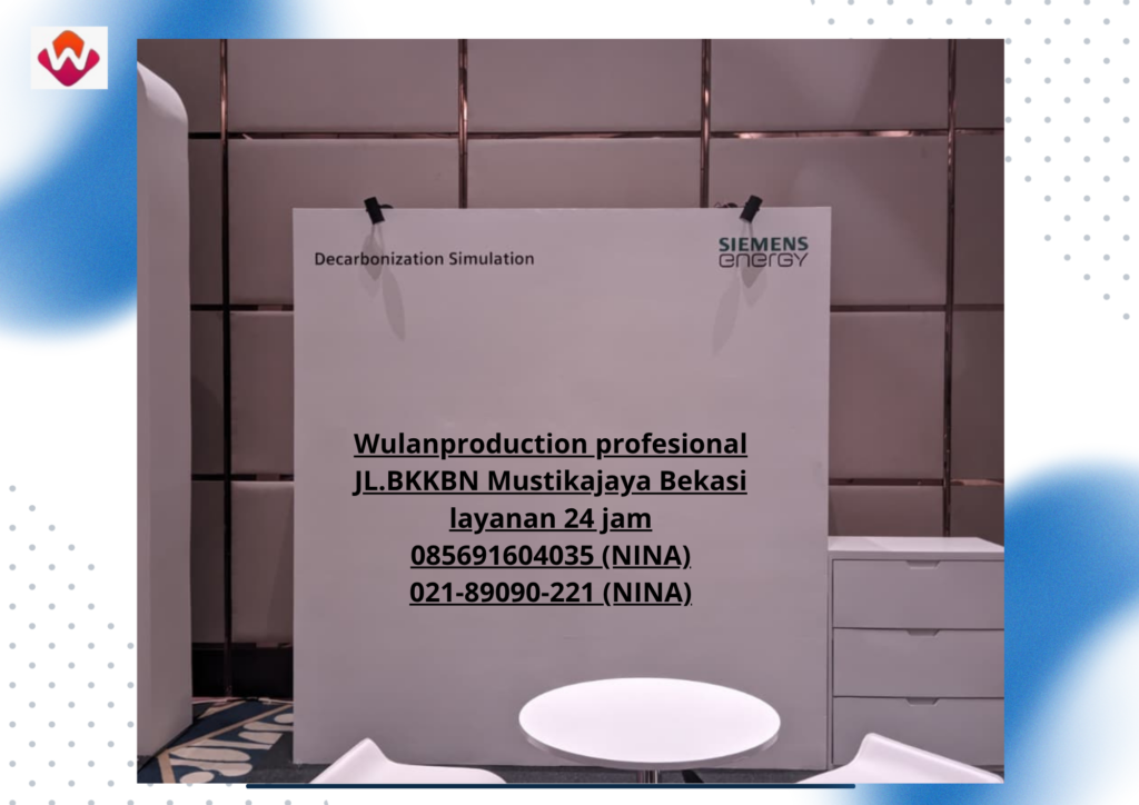 Rental BACKDROP BOOTH Hotel Fairmont Jakarta