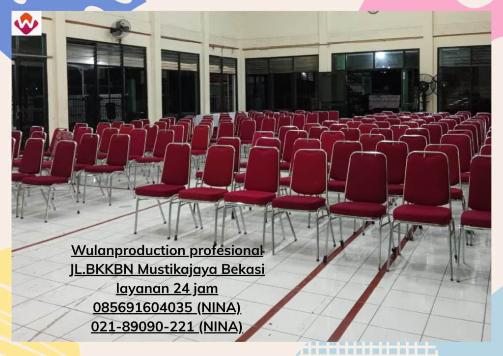 Rental KURSI SUSUN Stainless Polos Jakarta