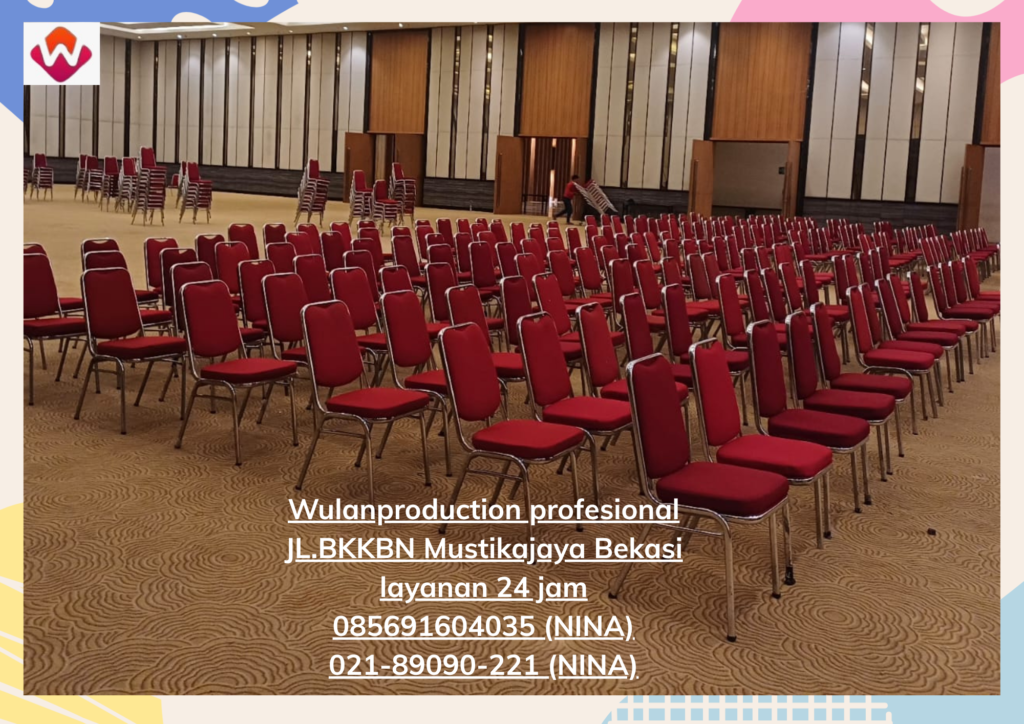 Rental KURSI SUSUN Stainless Polos Jakarta