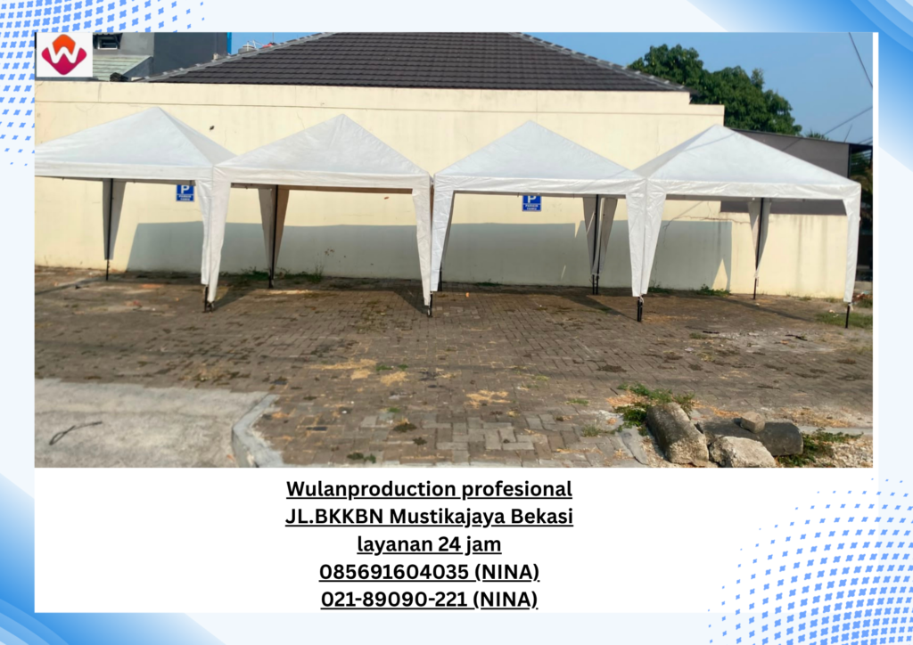 Rental TENDA BAZAR 3X3 Prima Harapan Regency Jakarta