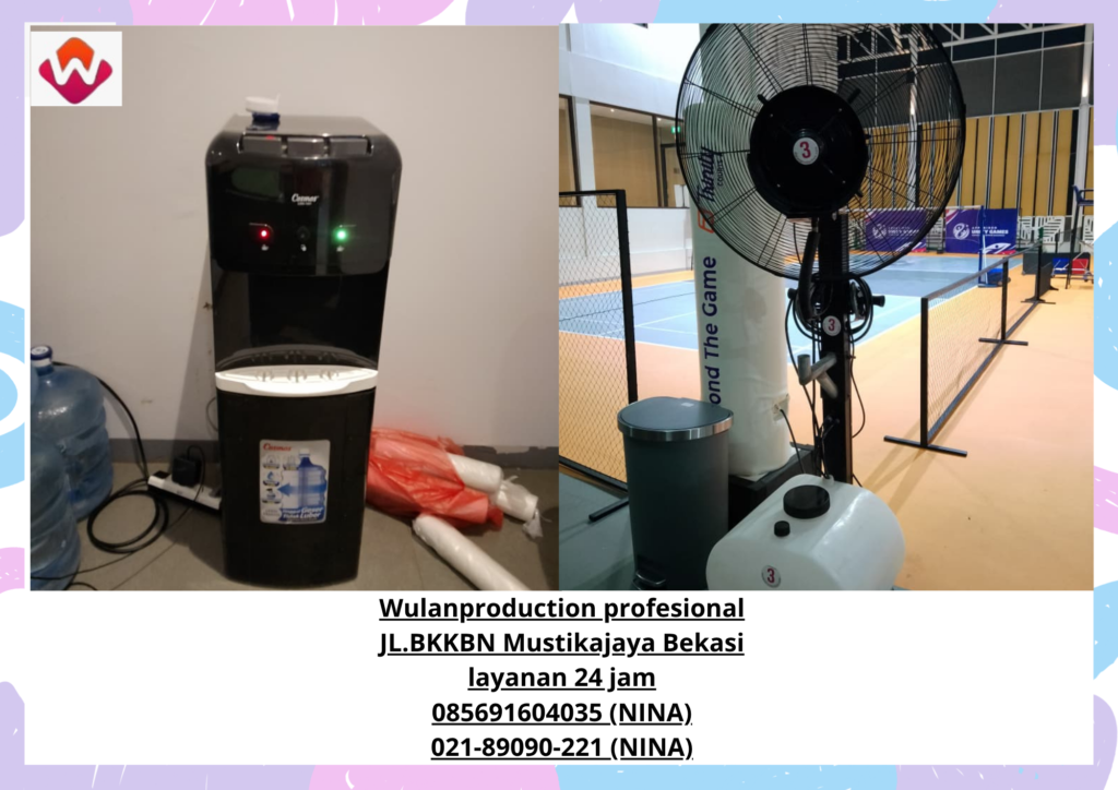 Sewa DISPENSER GALON MEJA IBM MISTY FAN Jakarta Selatan