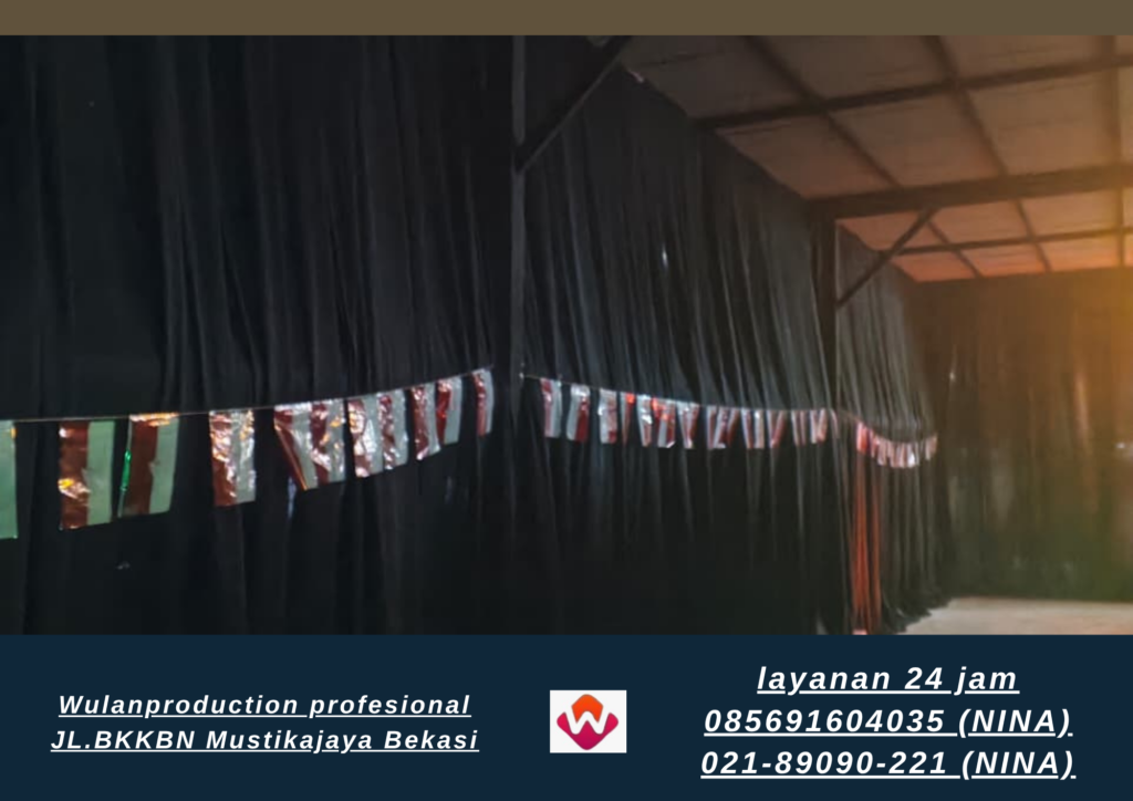 Sewa KAIN TIRAI Penutup Dinding LRT Jatimulya Office
