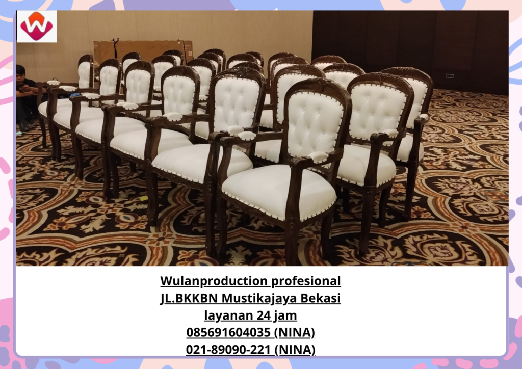 Sewa KURSI ARM CHAIR Blok M Jakarta Selatan