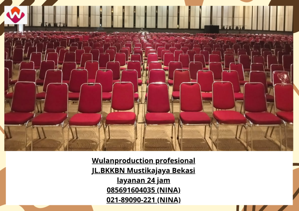 Sewa KURSI Susun Event Hotel Best Karawang