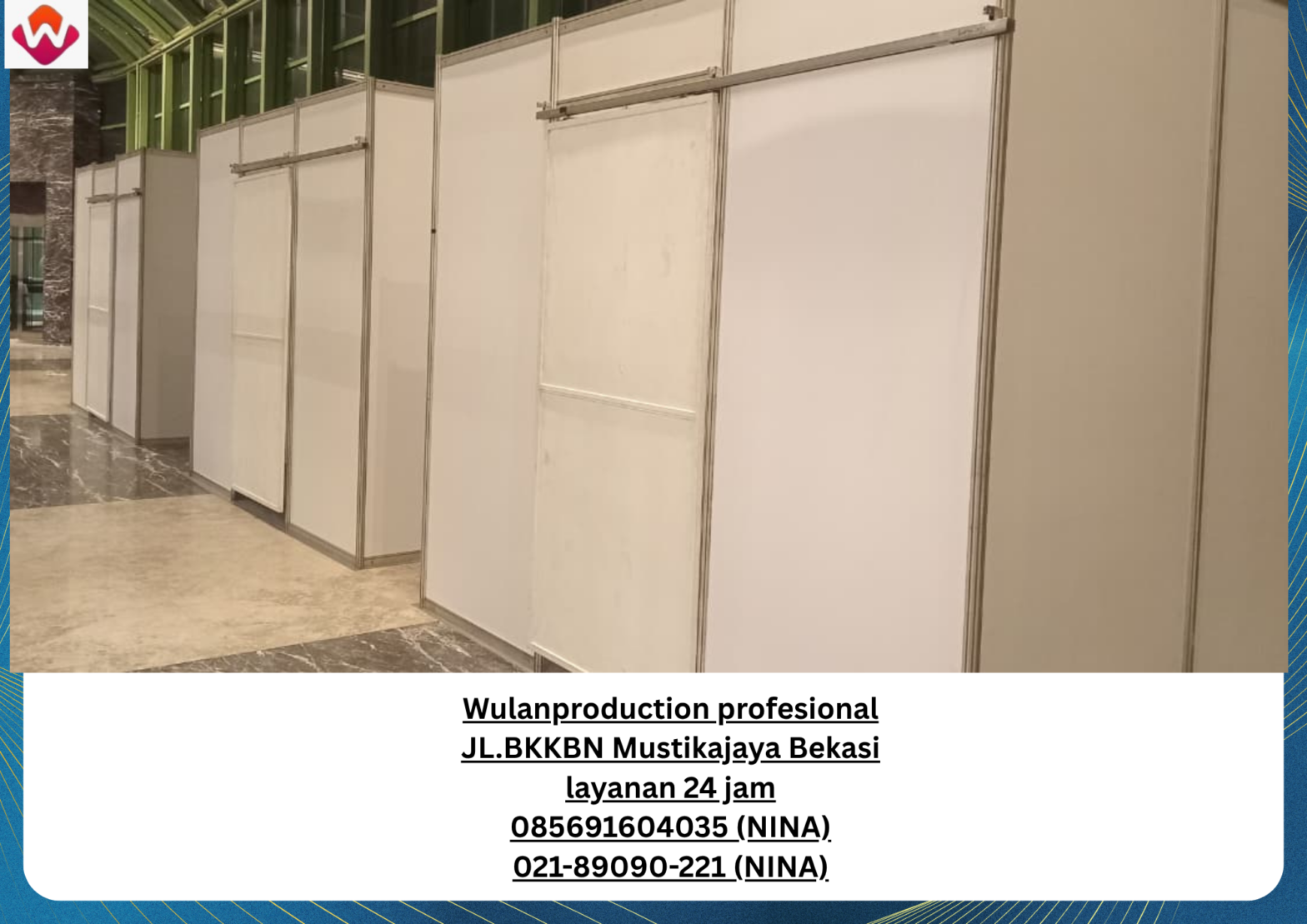 Sewa PARTISI RUANG PINTU SLIDING Jakarta