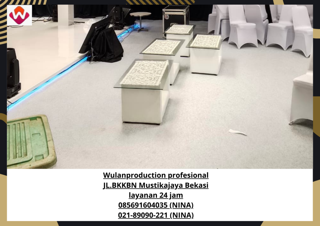 Sewa SOFA STUDIO MEJA IBM dan MEJA VIP Kaca Kuningan Jakarta Selatan