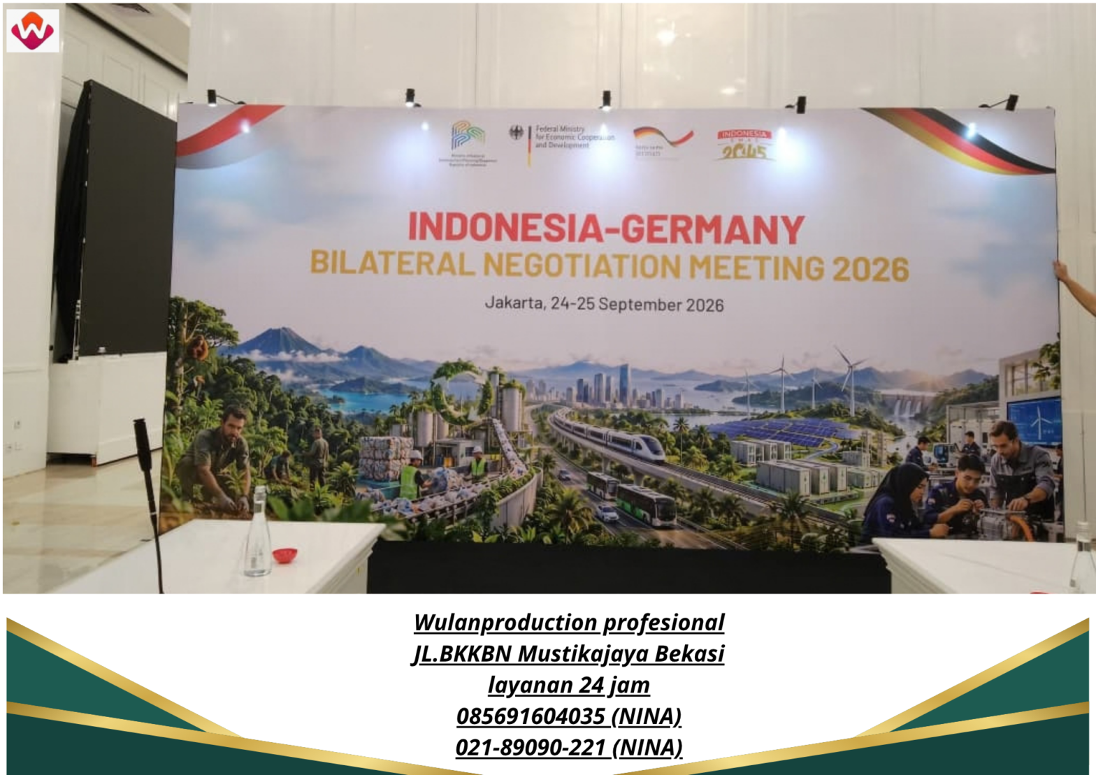 Jasa BACKDROP EVENT Bapennas Jakarta (NO.HP 085691604035 / 021-89090-221)