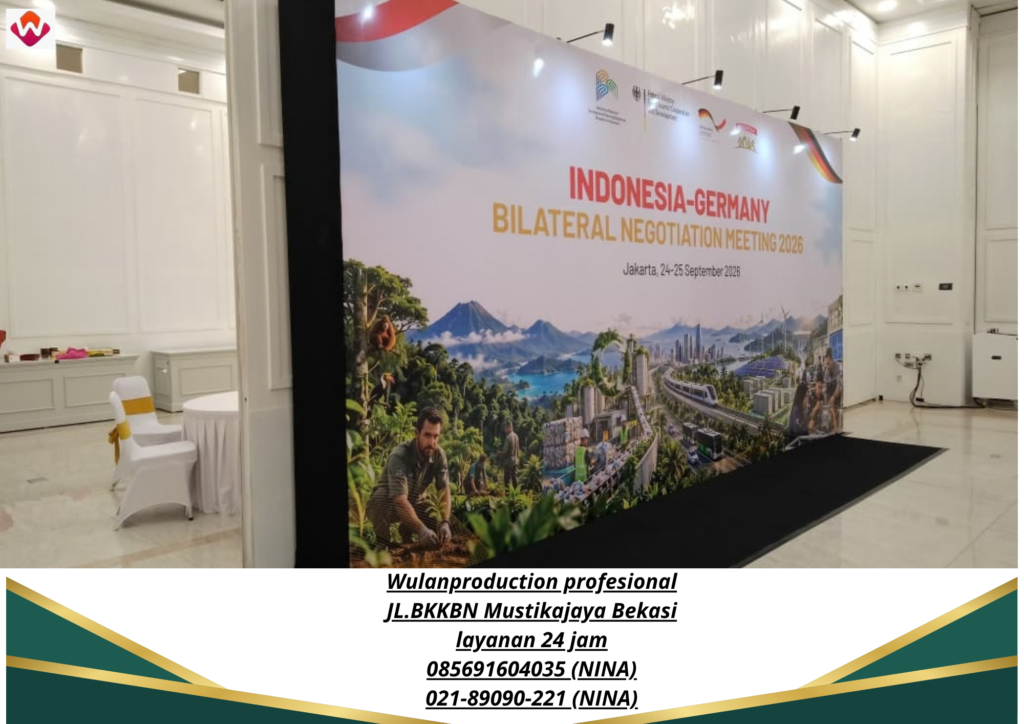 Jasa BACKDROP EVENT Bapennas Jakarta (NO.HP 085691604035 / 021-89090-221) 