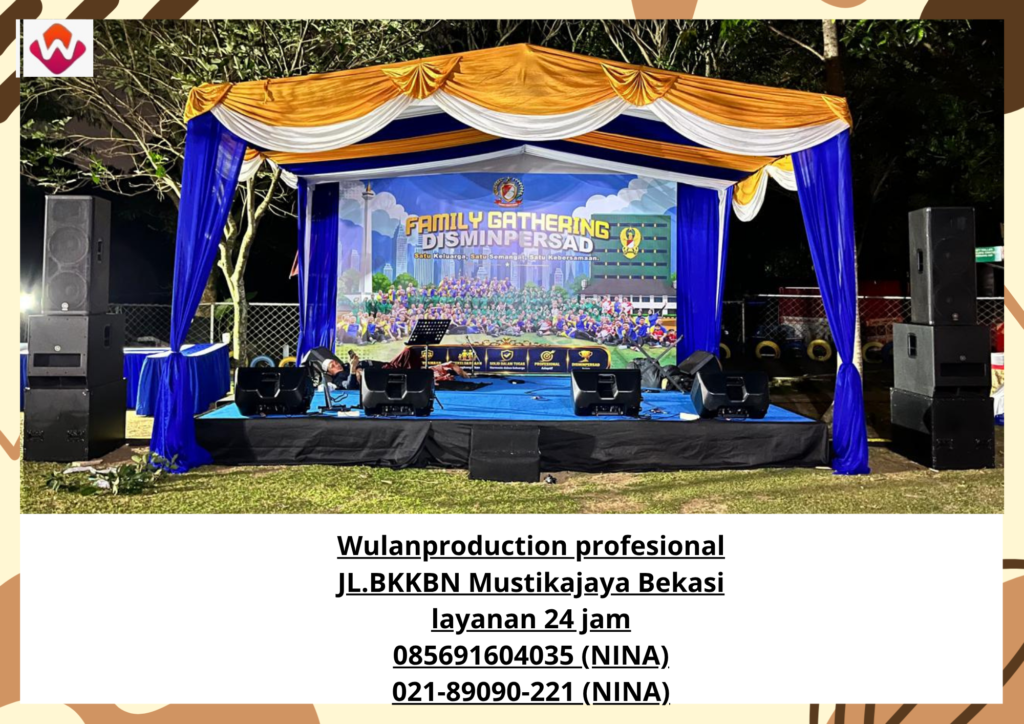 Rental BACKDROP Dan PANGGUNG Tangerang selatan (No.HP 085691604035 / 021-89090-221)