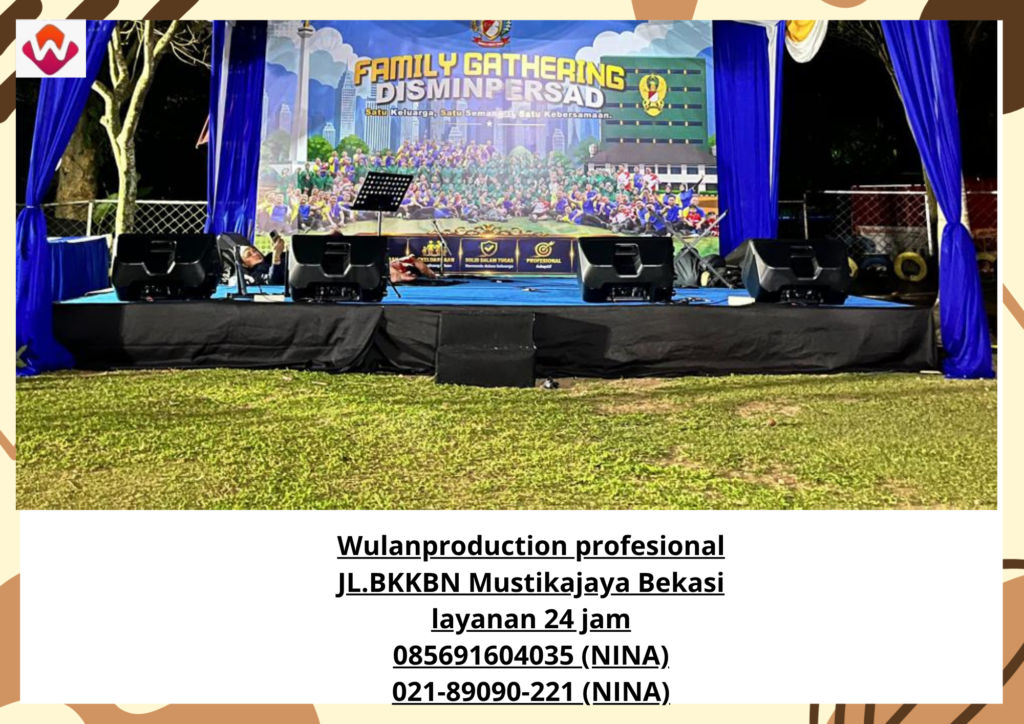 Rental BACKDROP Dan PANGGUNG Tangerang selatan (No.HP 085691604035 / 021-89090-221)