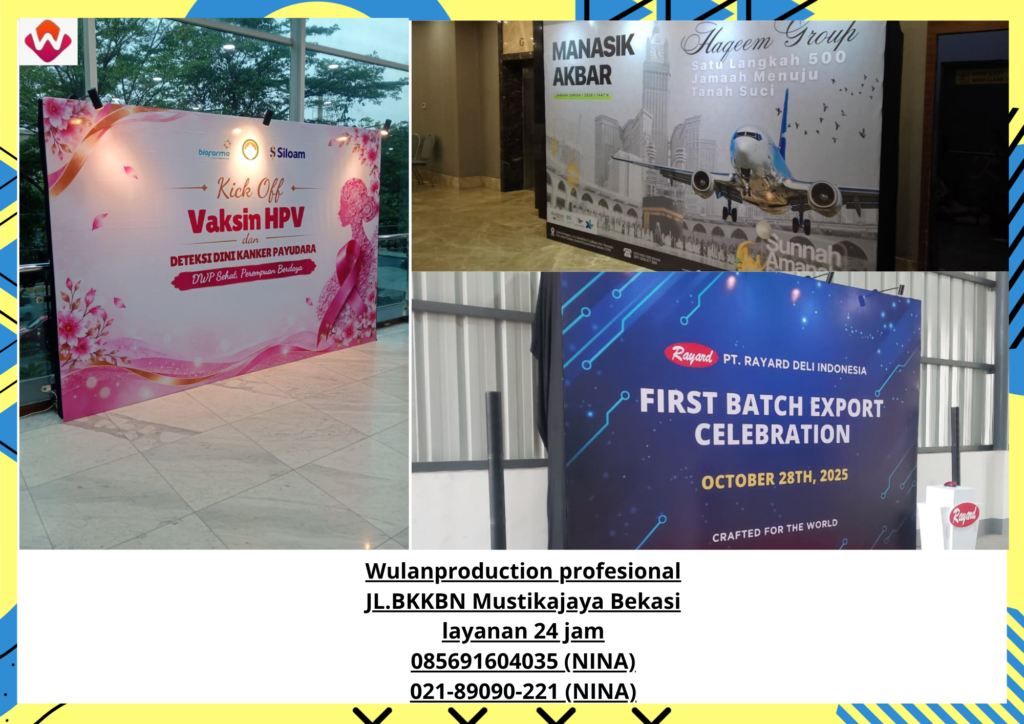 Rental BACKDROP PHOTOBOOTH Pulomas Jakarta Timur (No.HP 085691604035 / 021-89090-221)