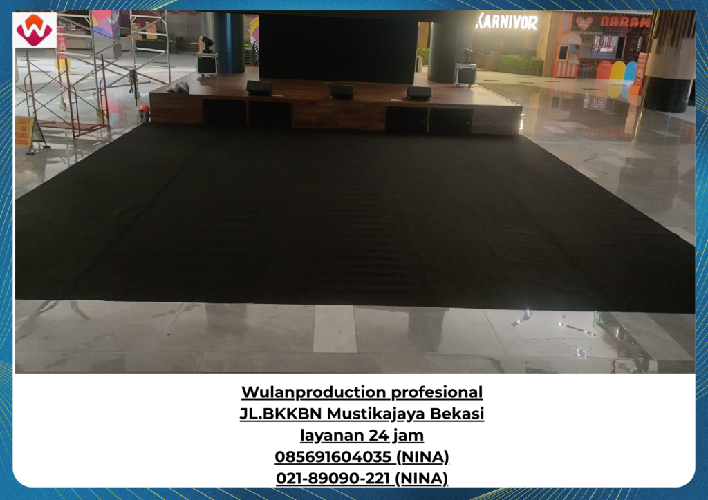 Rental FLOORING KARPET HITAM Cimone Tangerang Banten(No.HP 085691604035 / 021-89090-221)