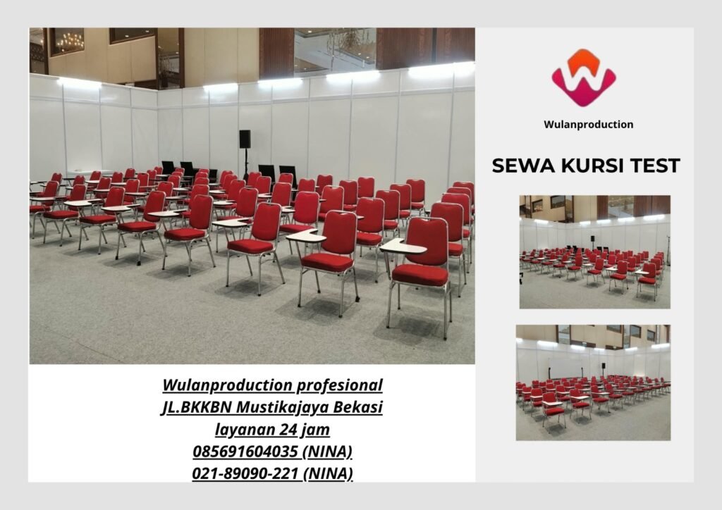 Rental KURSI FUTURA TEST Jakarta Pusat (NO.HP 085691604035 / 021-89090-221)