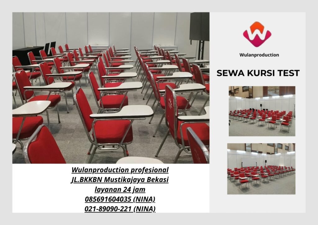 Rental KURSI FUTURA TEST Jakarta Pusat (NO.HP 085691604035 / 021-89090-221)