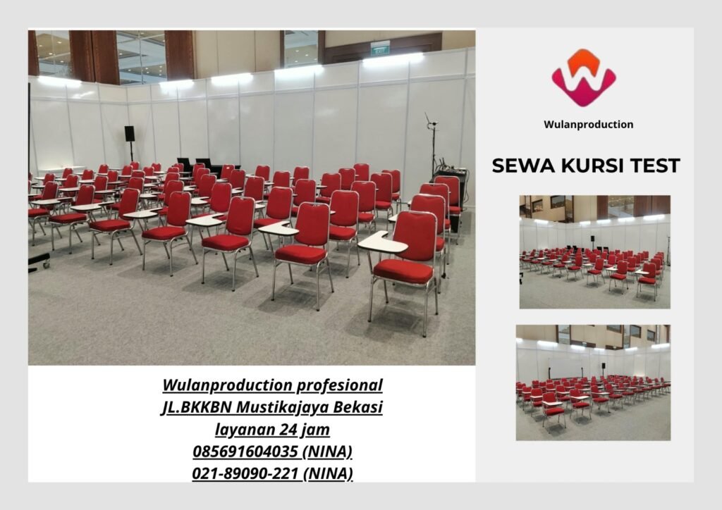 Rental KURSI FUTURA TEST Jakarta Pusat (NO.HP 085691604035 / 021-89090-221)