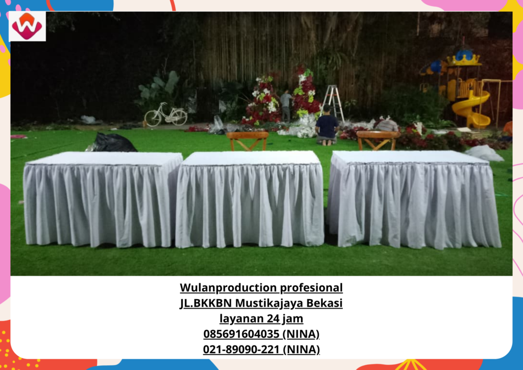 Rental MEJA KOTAK KURSI CROSS BACK LAMPU SOROT Jakarta (No.HP 085691604035 / 021-89090-221)
