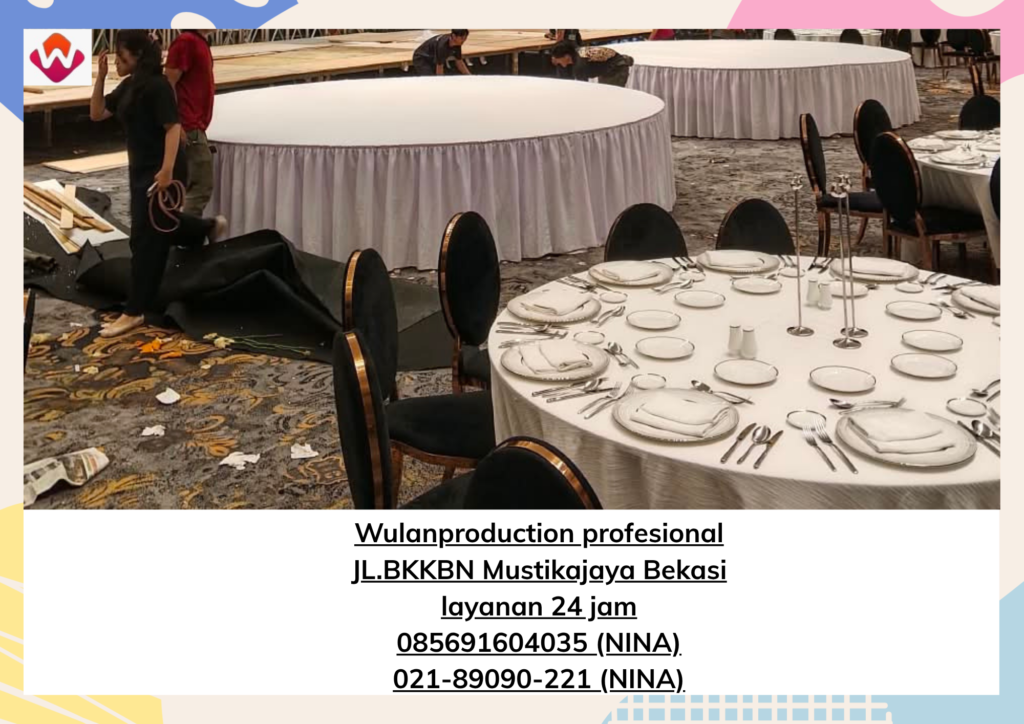 Rental ROUND TABLE Kebon Sirih Jakarta