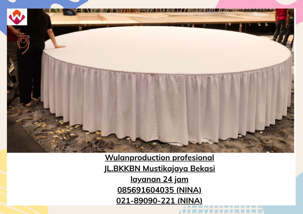Rental ROUND TABLE Kebon Sirih Jakarta