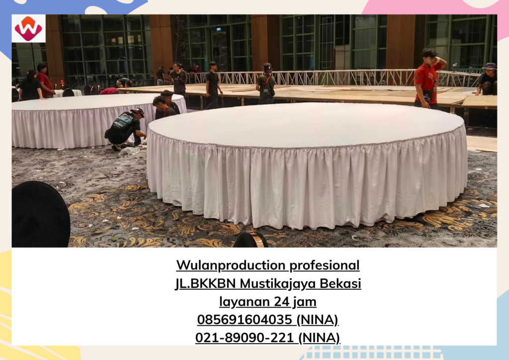 Rental ROUND TABLE Kebon Sirih Jakarta