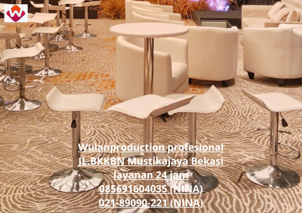 Sewa BARSTOOL Putih Kotak Kemayoran (No.HP 085691604035 / 021-89090-221)