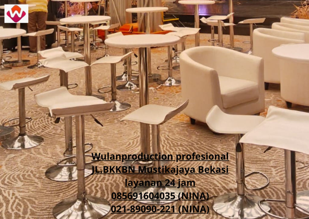 Sewa BARSTOOL Putih Kotak Kemayoran (No.HP 085691604035 / 021-89090-221)