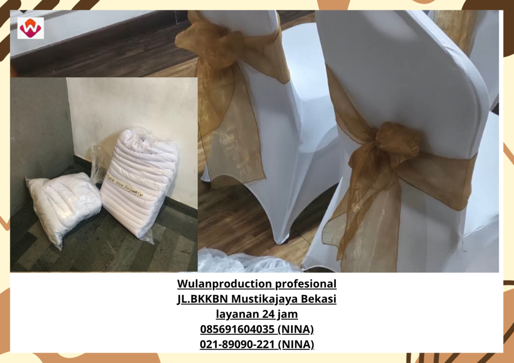 Sewa COVER KURSI PITA GOLD Menteng Jakarta Selatan (No.Hp 085691604035 / 021-89090-221)