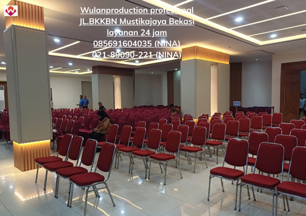 Sewa KURSI SUSUN POLOS Non Cover Tangerang Selatan (No.HP 085691604035 / 021-89090-221)