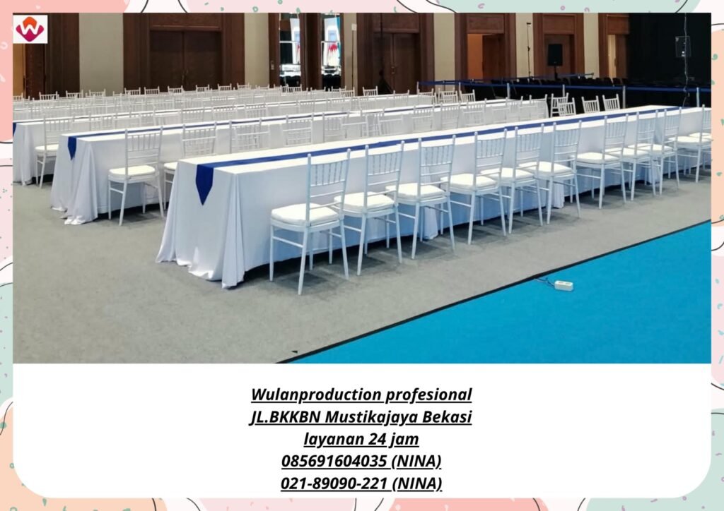 Sewa KURSI TIFFANY PUTIH Event Mall Kuningan (NO.HP 085691604035 / 021-89090-221)