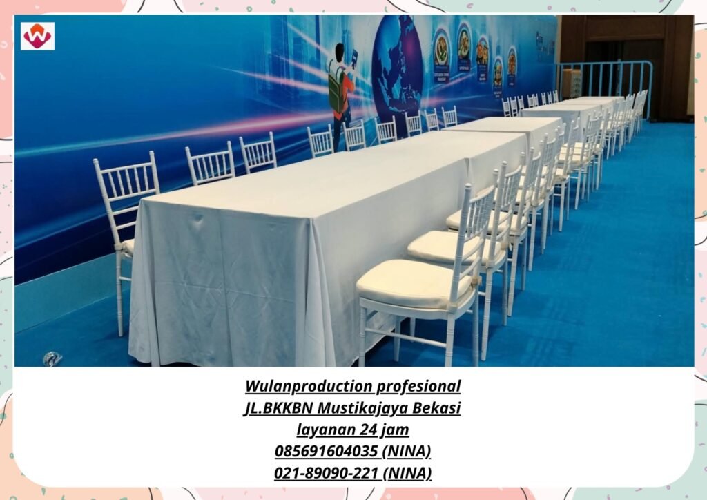Sewa KURSI TIFFANY PUTIH Event Mall Kuningan (NO.HP 085691604035 / 021-89090-221)