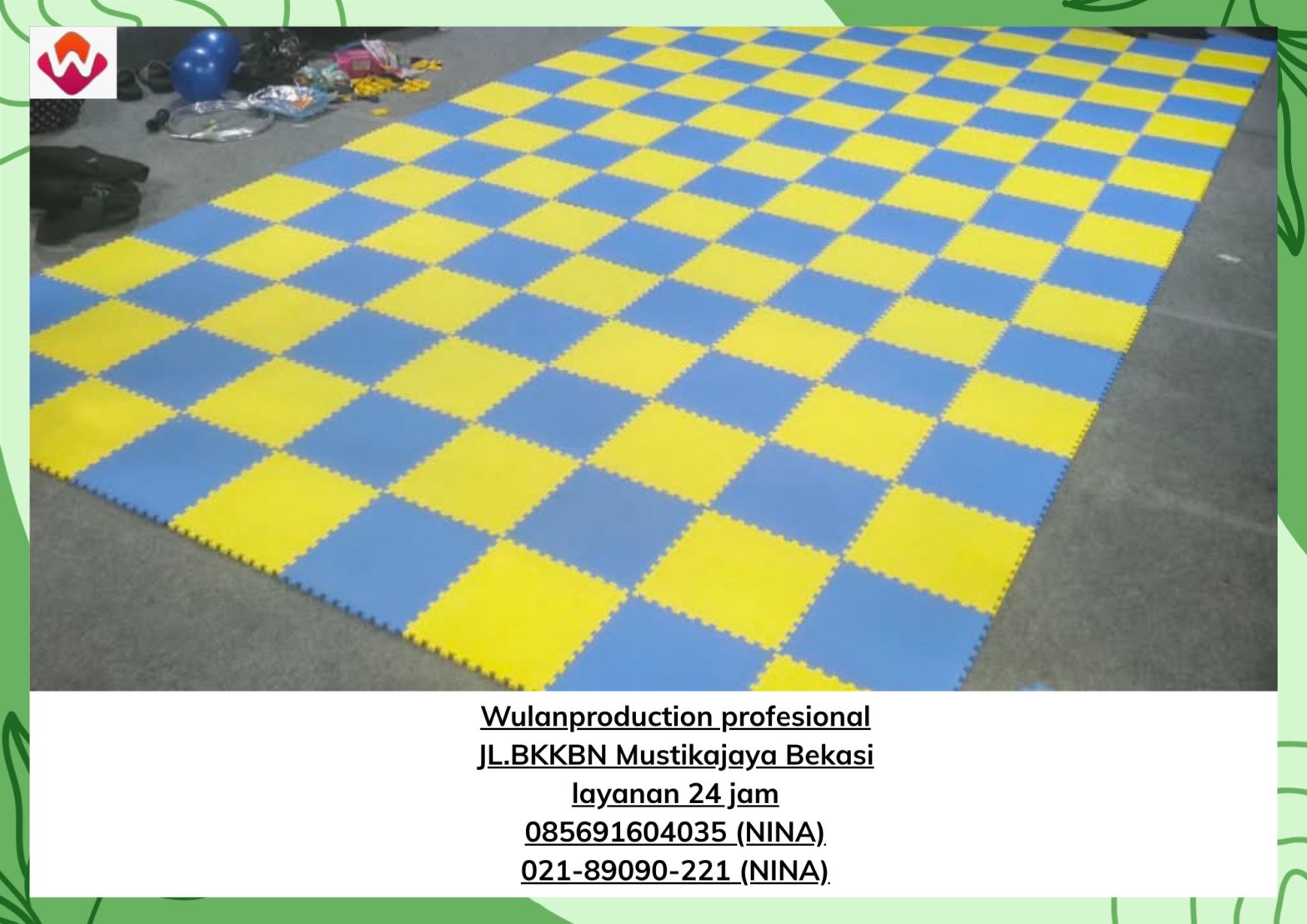 Sewa MATRAS PUZZLE Cilandak Jakarta Selatan