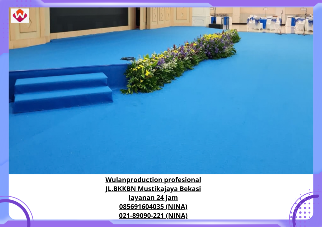 Sewa MINI GARDEN Dan KARPET JALAN BIRU Tangerang