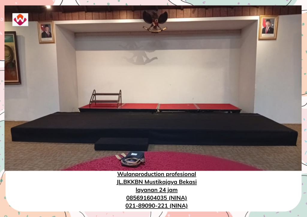 Sewa PANGGUNG Dan BACKDROP Rancamaya (NO.HP 085691604035 / 021-89090-221)