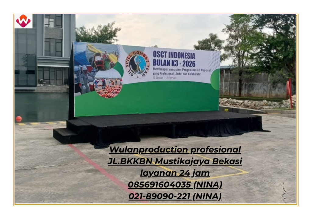Sewa PANGGUNG Dan KARPET BACKDROP FLEXY Kemang (No.Hp 085691604035 / 021-89090-221)