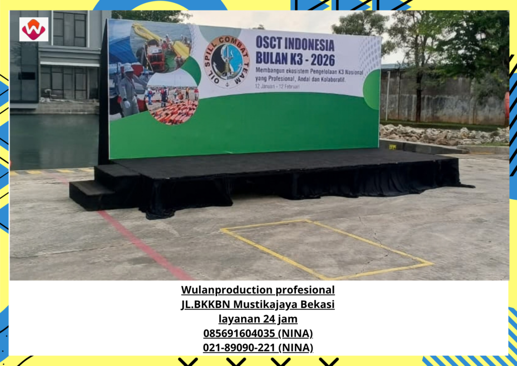 Sewa PANGGUNG OUTDOOR KARPET HITAM Jakarta (NO.HP 085691604035 / 021-89090-221)