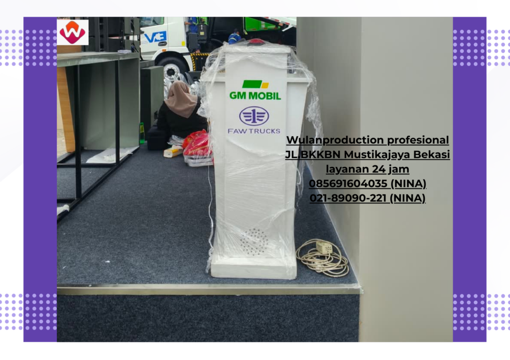 Sewa PODIUM SIRINE Cutting Sticker jakarta (NO.HP 085691604035 / 021-89090-221)