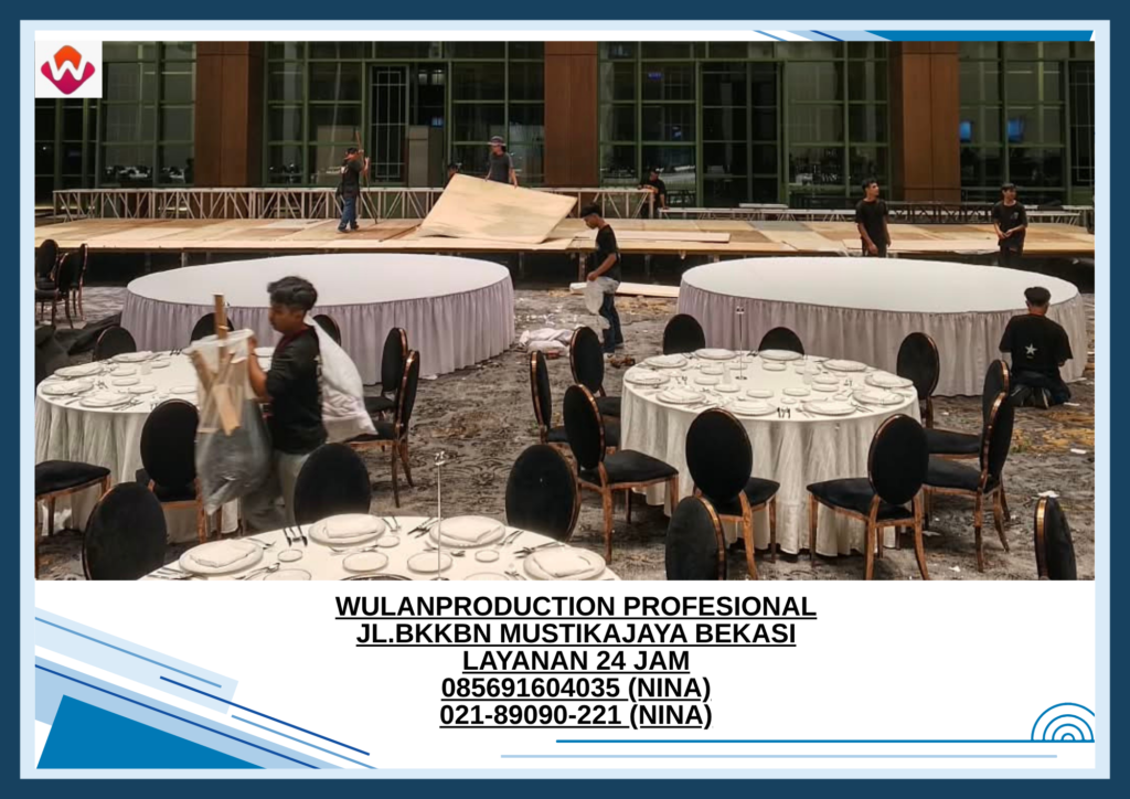 Sewa ROUND TABLE D400cm Jakarta
