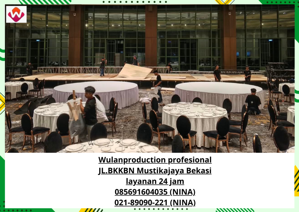 Sewa ROUND TABLE Diameter 400 cm Bogor
