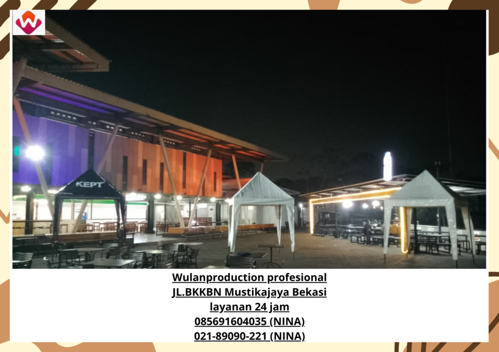 Sewa TENDA BAZAR GW Food Grand Wisata Bekasi(No.HP 085691604035 / 021-89090-221)