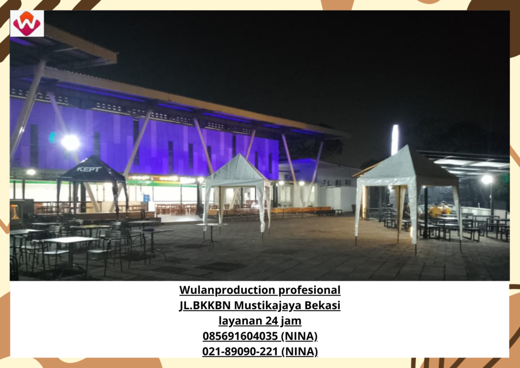 Sewa TENDA BAZAR GW Food Grand Wisata Bekasi(No.HP 085691604035 / 021-89090-221)