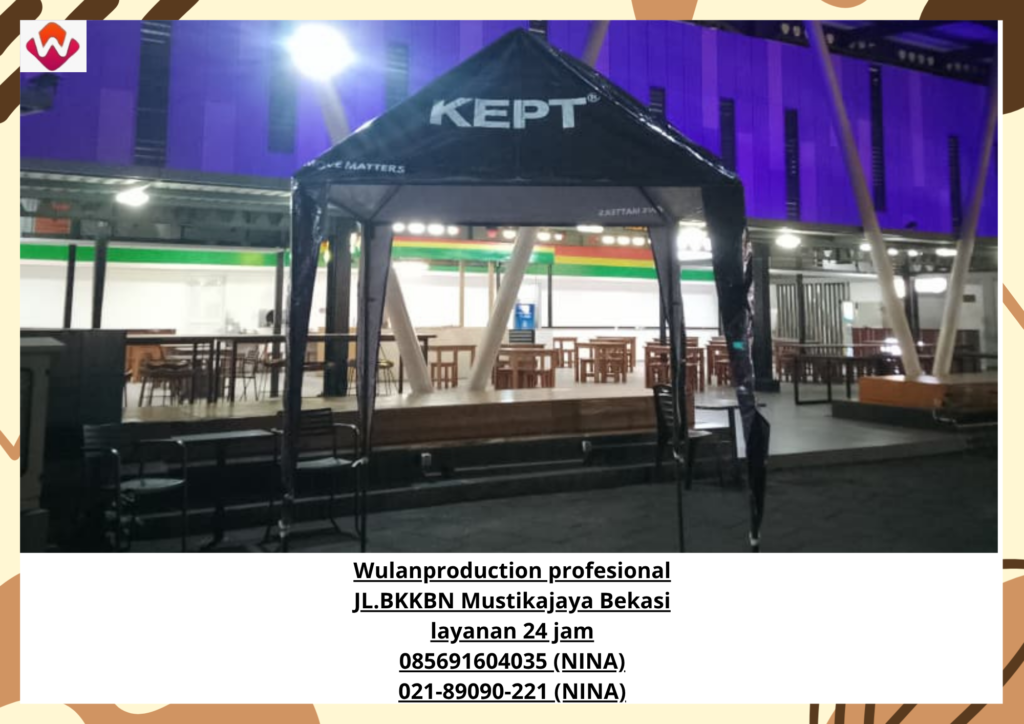 Sewa TENDA BAZAR GW Food Grand Wisata Bekasi(No.HP 085691604035 / 021-89090-221)