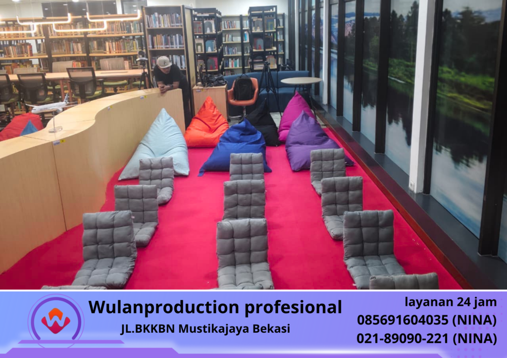 Rental KURSI LIPAT BEANBAG KARPET BUANA Jakarta (No.HP 085691604035 Nina)