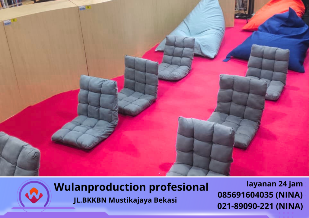 Rental KURSI LIPAT BEANBAG KARPET BUANA Jakarta (No.HP 085691604035 Nina)