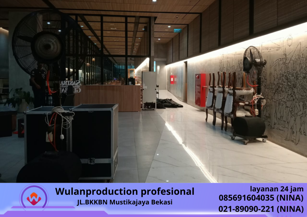 Rental MISTY FAN PANGGUNG KARPET HITAM Bogor (NO.HP 085691604035 Nina) 