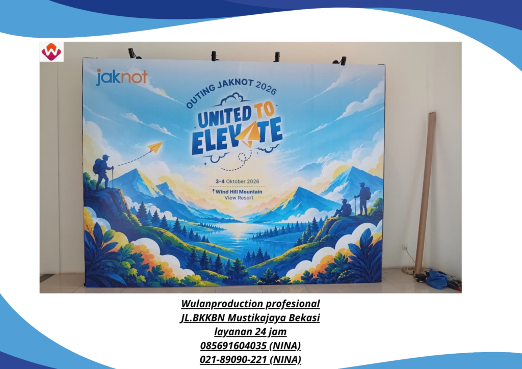 Sewa BACKDROP dan WING BACKDROP Depok (No.HP 085691604035 / 021-89090-221)