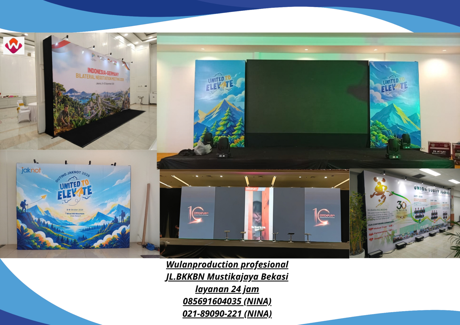 Sewa BACKDROP dan WING BACKDROP Depok (No.HP 085691604035 / 021-89090-221)