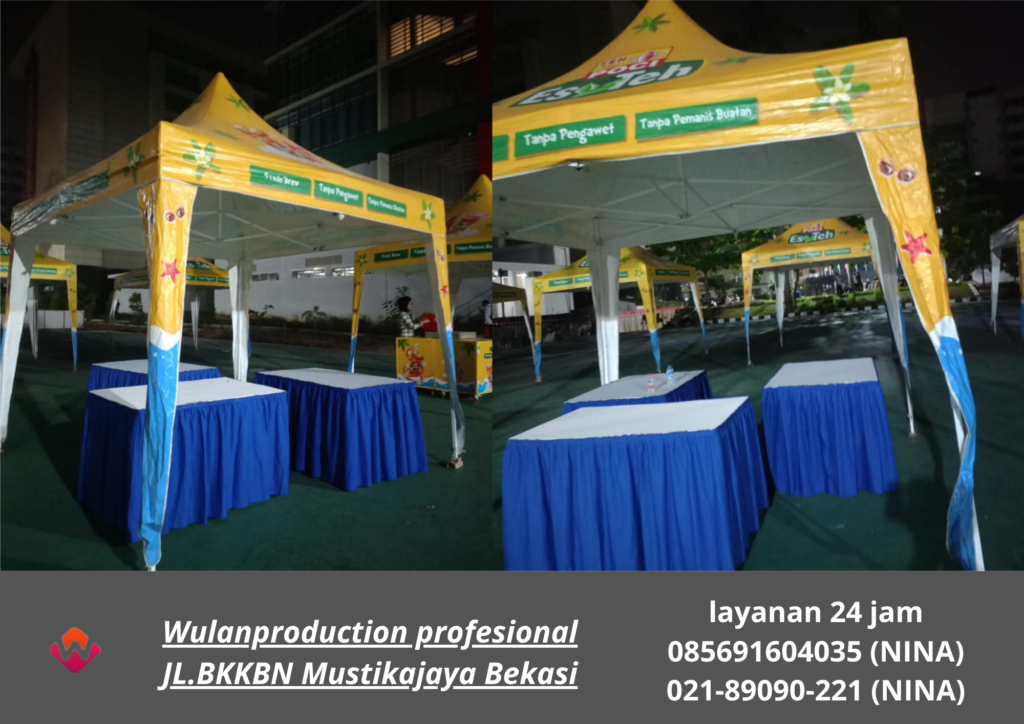 Sewa FASCIA TENDA KERUCUT Lippo Mall Puri Indah Jakarta Barat