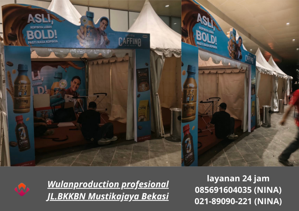 Sewa FASCIA TENDA KERUCUT Lippo Mall Puri Indah Jakarta Barat