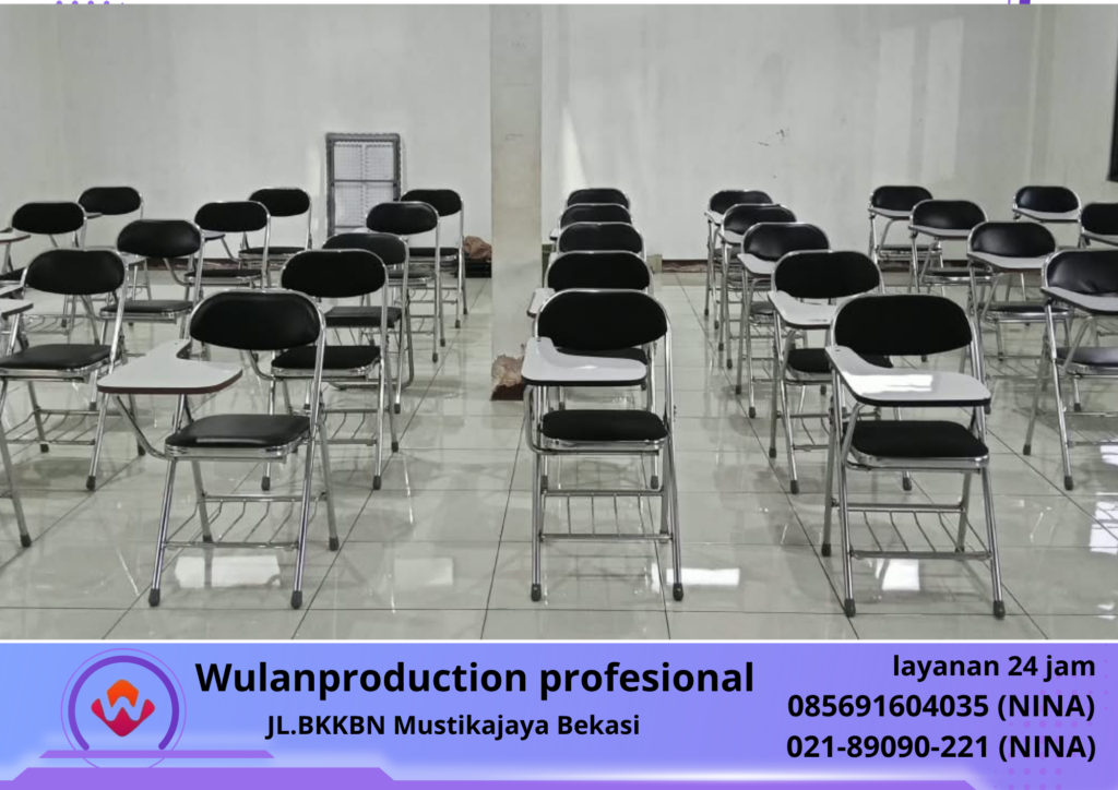 Sewa KURSI KULIAH Event Gor Grand Wisata Jakarta (No.HP 085691604035 Nina)