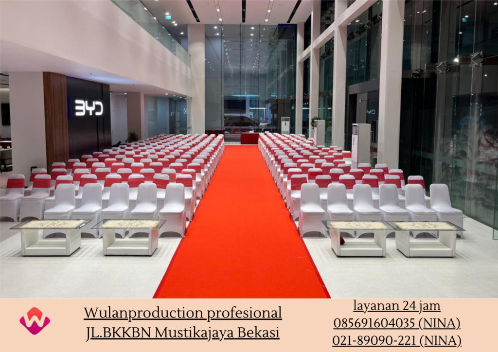Sewa PANGGUNG FLOORING KARPET KURSI Event PIK 2 (No.HP 085691604035 NINA)