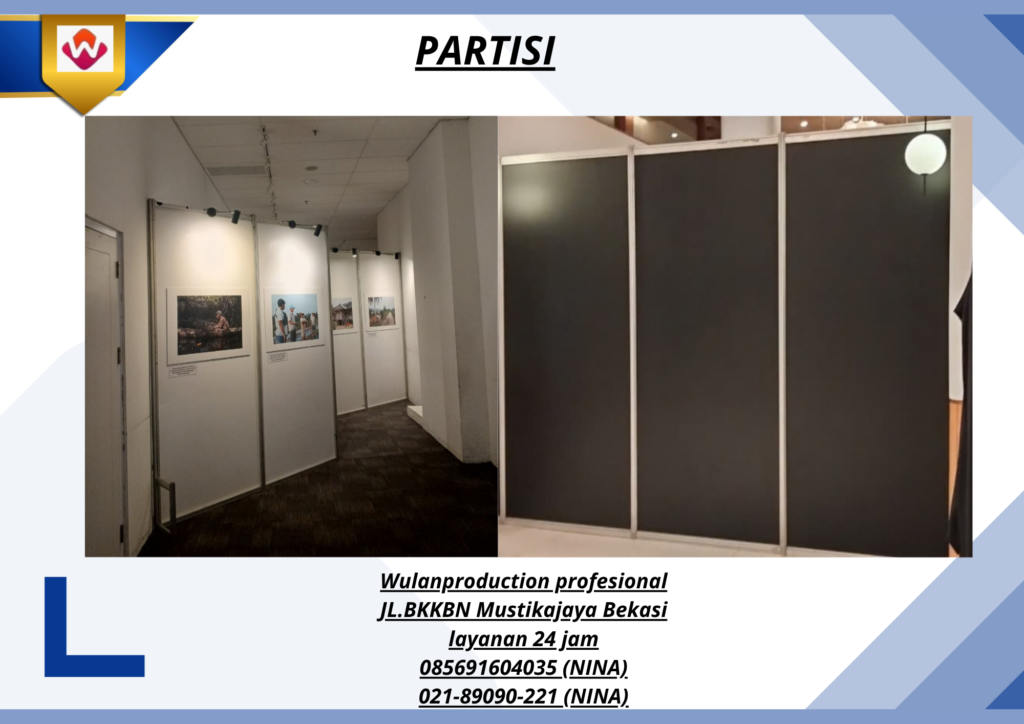 Sewa PARTISI Dan STIKER Serpong Tangerang (No.HP 085691604035 / 021-89090-221)